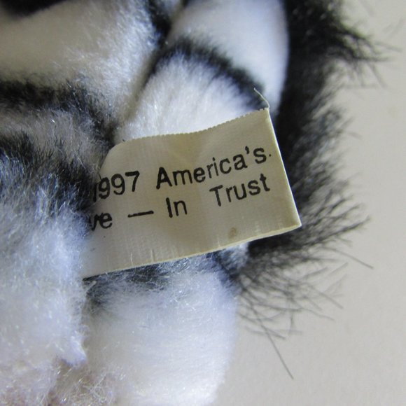 Zebra Finger Puppet Stuffed Animal Plush - Picture 4 of 6